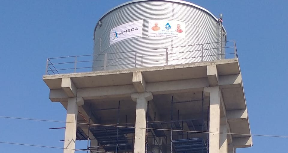 Resi/ Zinc Aluminium Tanks - Lambda Infratech